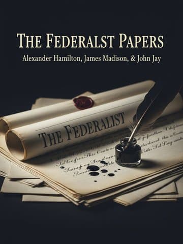 The Federalist Papers cover